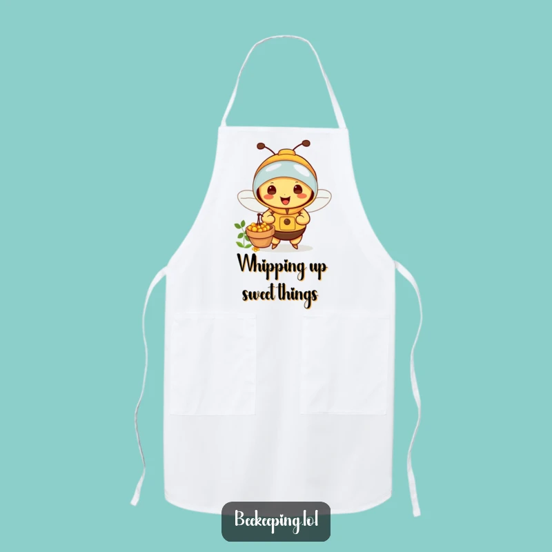 Funny Bee Beekeeper Apron: Cook with Joy in This Happy Nectar Collector's Funny Gift!
