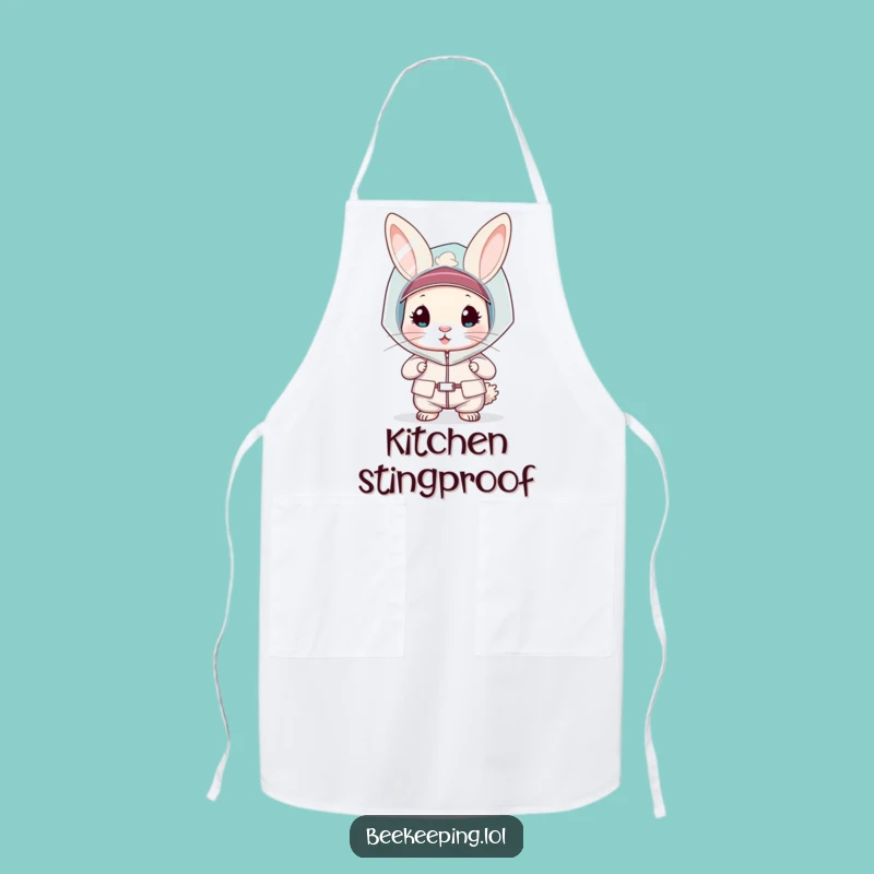 Funny Rabbit Beekeeper Apron: Cook Up Conservation Ideas