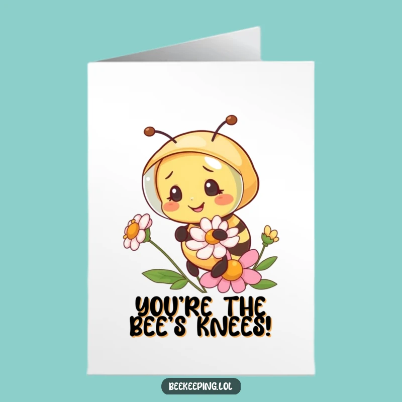 Free Printable Bee Congratulations Card - Cute Downloadable Greeting for Sweet Success