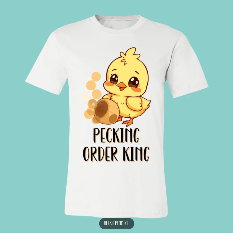 Funny Chick Honey T-Shirt: Cute Birdy Tee for Humorous Casual Style